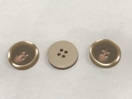 Гудзик Чоловічий на 4 отвори 21 мм. №172/763