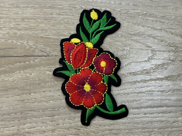 Термо аплікації № Роза/8