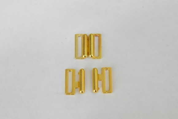 Застібка для купальників металева 1,5 см. № G 20