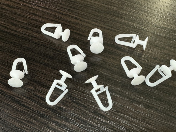 Гачки для штор та карнизів № 3/01-Т