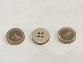 Гудзик Чоловічий на 4 отвори 15 мм. №172/763