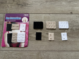 Подовжувач для бюстгальтера на 2 гачки № Набір 4 см 