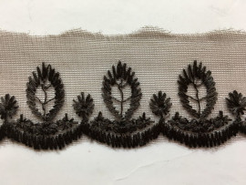 Мереживо на сітці 4 см. № О/JQ10476/32