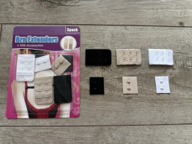 Подовжувач для бюстгальтера на 2 гачки № Набір 3 см 