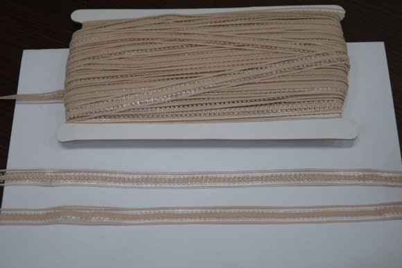 Резинка бретелькова ажурна 1,2 см. № 172