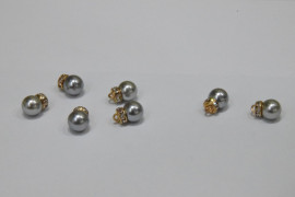 Гудзик Блузковий на ніжці з камінням 10 мм. №180 AB/413