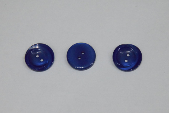 Гудзик Чоловічий на 2 отвори 25 мм. №40/483