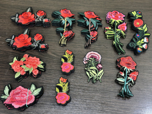 Термо аплікації № Роза/10 набір