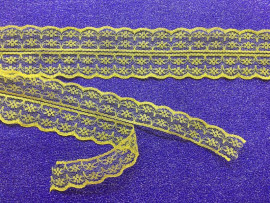 Мереживо на сітці в котушці відривне 4,5 см. № 132