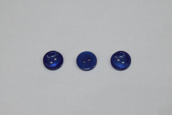 Гудзик Чоловічий на 2 отвори 18 мм. №40/483