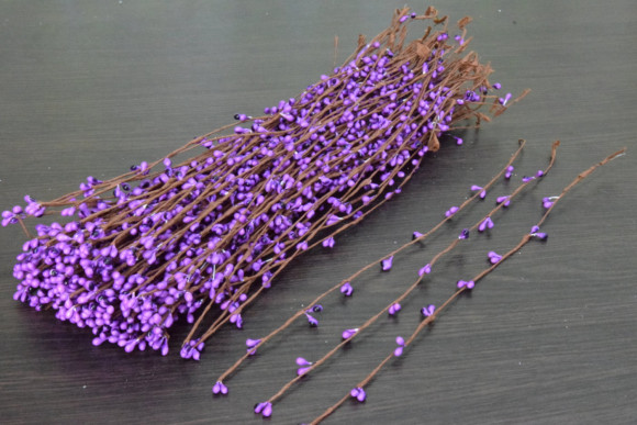 Вербочки на гілочці для виробів № О/35/200