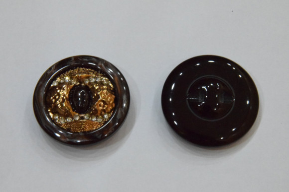 Гудзик Шубний 38 мм. № G/684