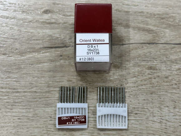 Голки Orient для промислових машин № DB*1 80/12