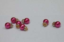 Гудзик Блузковий на ніжці з камінням 10 мм. №27 AB/413