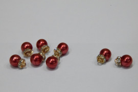 Гудзик Блузковий на ніжці з камінням 10 мм. №26 AB/413