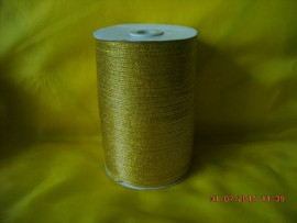 Стрічка парча 0,3 см. 800 м. № G