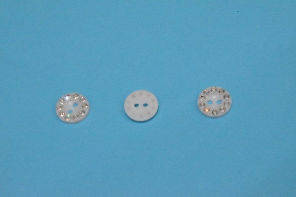 Гудзик Костюмний на 2 отвори 13 мм. №01/633