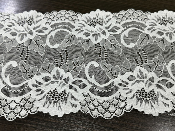Мереживо на метраж: Гіпюр стрейч 20 см. № 01 