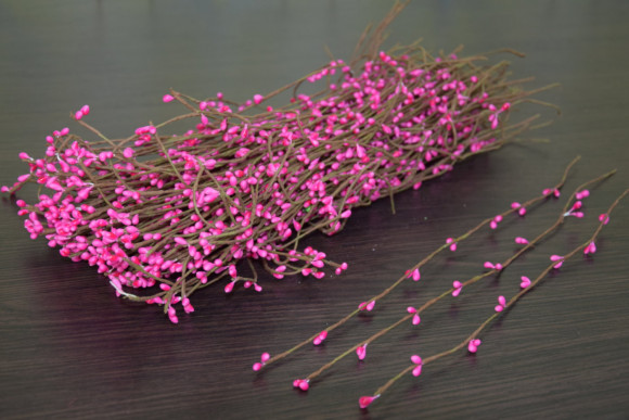 Вербочки на гілочці для виробів № 28/50