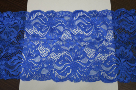 Мереживо на метраж: Гіпюр стрейч 17,5 см. № 40