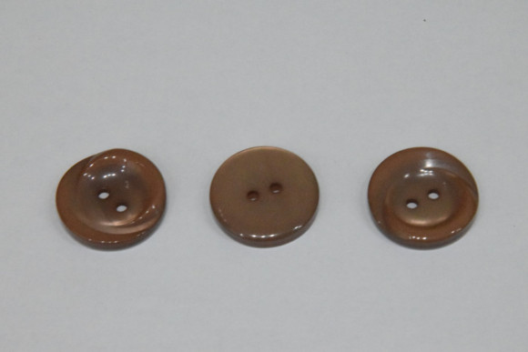 Гудзик Чоловічий на 2 отвори 25 мм. №30/483