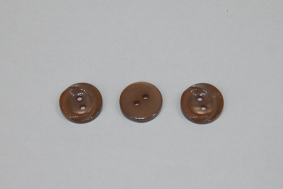 Гудзик Чоловічий на 2 отвори 18 мм. №30/483