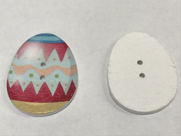 Ґудзик Дитячий на 2 отвори Яйця № 3/765