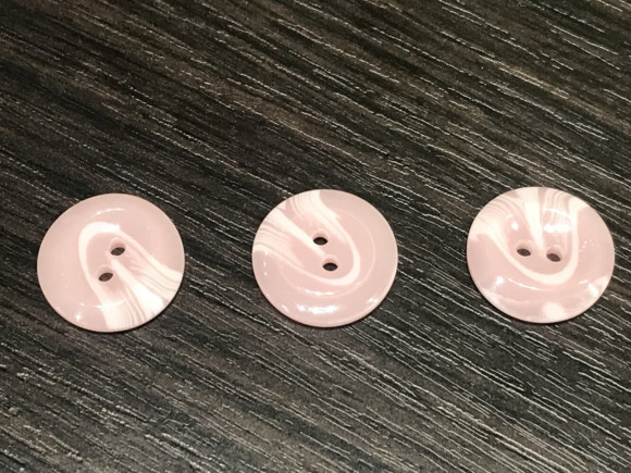 Гудзик Костюмний на 2 отвори 20 мм. №04/А4