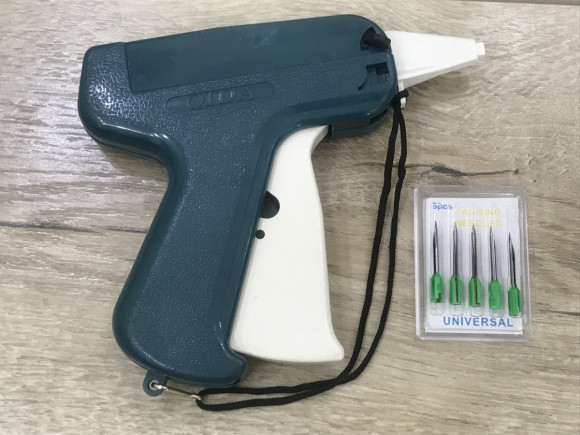 Пістолет пристрілювальний, для цінників, із запасними голками № QIDA