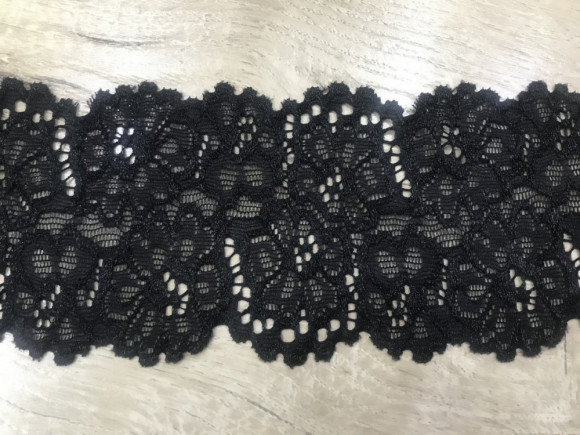 Мереживо Гіпюр (стрейч) 7,5 см. № 39/3767С