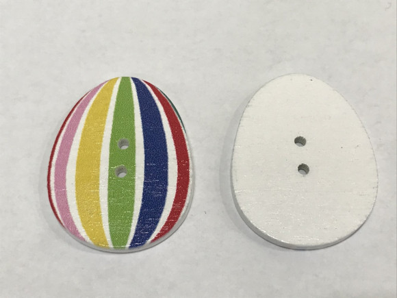 Ґудзик Дитячий на 2 отвори Яйця № 7/765