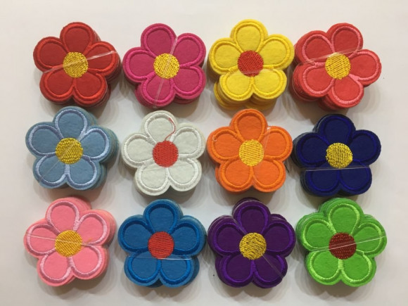 Термо аплікації №1/127 Квітка