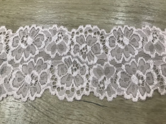 Мереживо Гіпюр (стрейч) 7,5 см. № 04/3767С