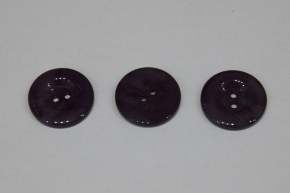 Гудзик Костюмний на 2 отвори 28 мм. №191/644