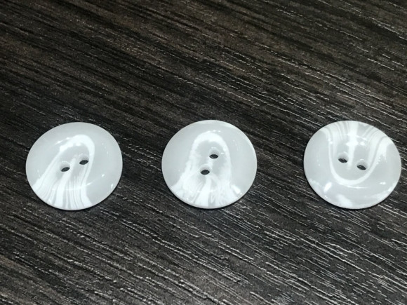 Гудзик Костюмний на 2 отвори 17 мм. №180/А4