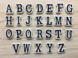 Термо аплікації № 1/114 Букви/39