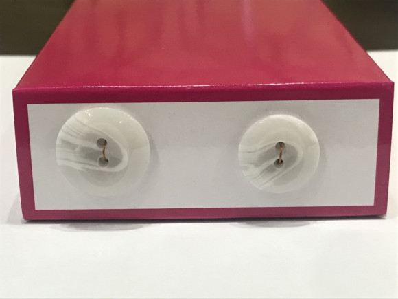 Ґудзик Костюмний на 2 отвори MIX № 180/А4