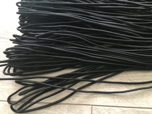 Гума кругла капелюшна 2 мм. № LUX/39