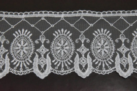 Мереживо на сітці 9,2 см. № 01