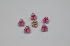 Гудзик Блузковий на ніжці в оправі 10 мм. №95/621