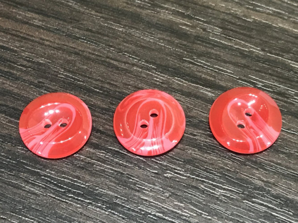 Гудзик Костюмний на 2 отвори 17 мм. № 26/А4