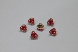 Гудзик Блузковий на ніжці в оправі 10 мм. №129/621