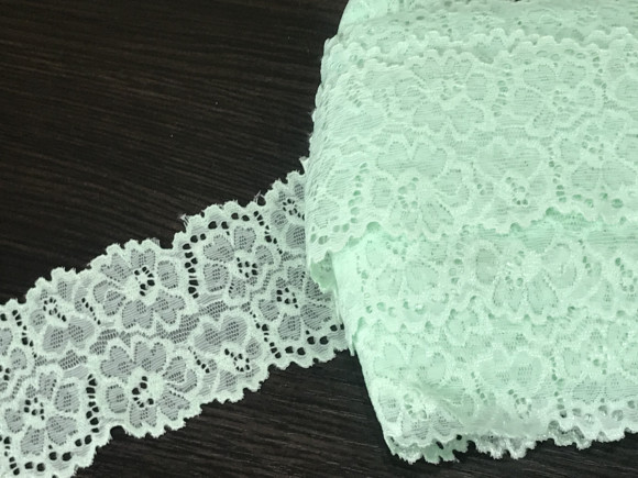 Мереживо Гіпюр (стрейч) 7,5 см. № 181/3767С