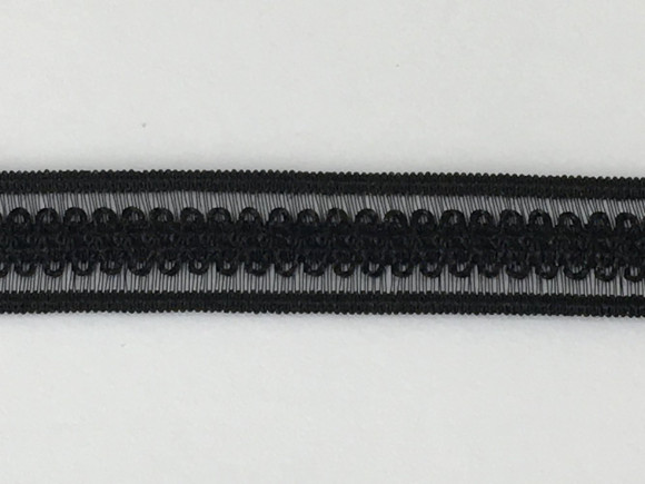 Резинка бретелькова ажурна 1,2 см. № 14/39