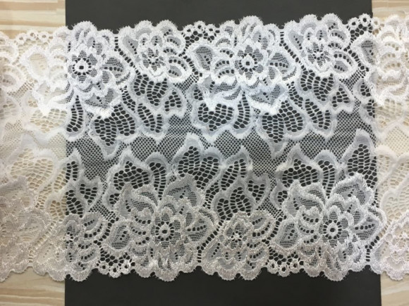 Мереживо Гіпюр (стрейч) 16,5 см. № О/42/ХН002