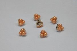 Гудзик Блузковий на ніжці в оправі 10 мм. №88/621