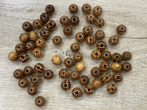 Намиста дерев'яні № 11/Кавун/30/1000