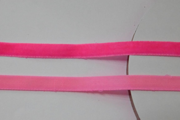 Стрічка оксамитова 1 см. LUX № 05/05