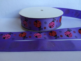 Стрічка репсова з орнаментом №2,5s б.корівка 121