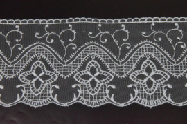 Мереживо на сітці 9 см. № 01/01